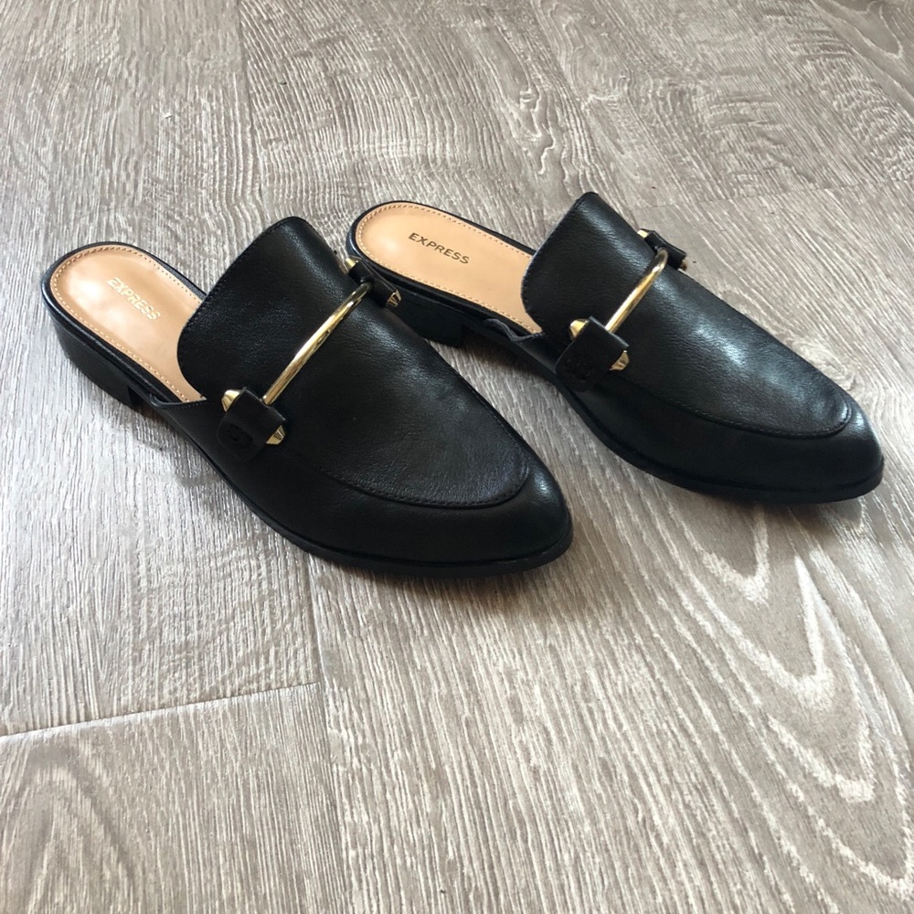 Black Express Mules